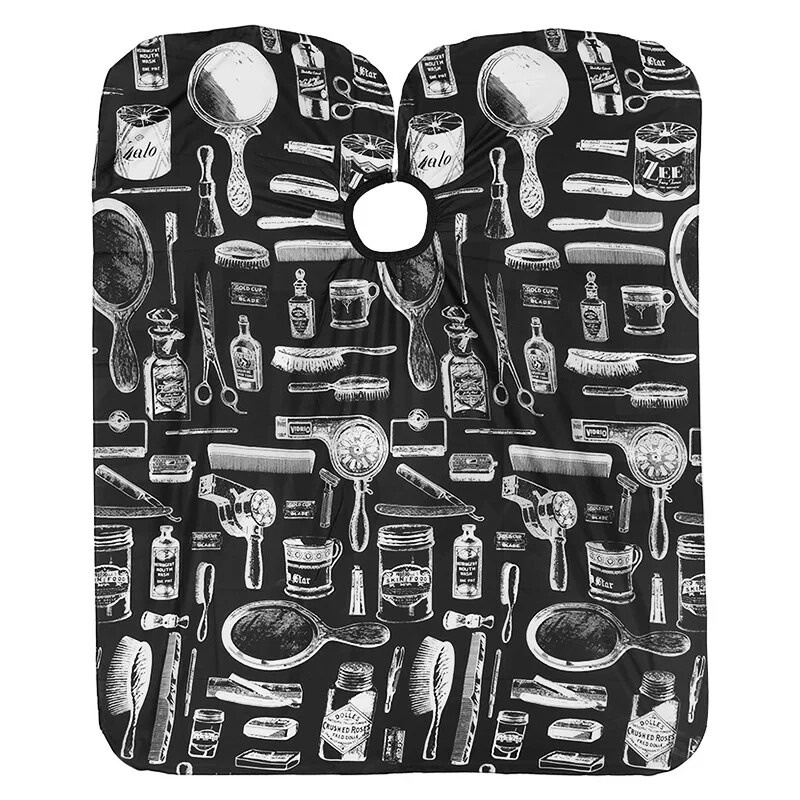 1PC brijački alati za šišanje kose vodootporna tkanina salon brijački ogrtač frizerski frizer pregača alat za šišanje uzorak pelerine