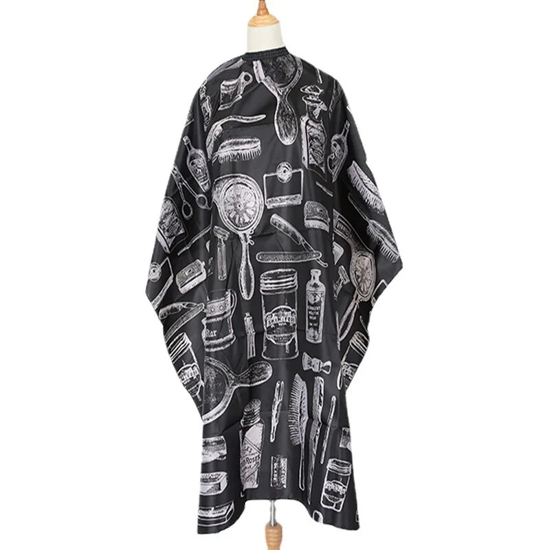 1PC brijački alati za šišanje kose vodootporna tkanina salon brijački ogrtač frizerski frizer pregača alat za šišanje uzorak pelerine