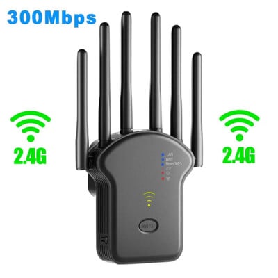 1200Mbps bezvadu WiFi atkārtotājs WiFi signāla atkārtotājs divjoslu 2.4G 5G WiFi paplašinātājs antenas tīkla pastiprinātājs WPS maršrutētājs