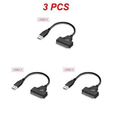 1/2/3BUC 3.0 2.0 SATA Până la 6 Gbps 3 Cablu Sata la Adaptor USB 3.0 Suport 2,5 inchi HDD extern SSD Hard Drive 22 Pin Sata III