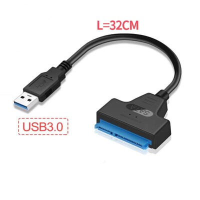 1/2/3BUC 3.0 2.0 SATA Până la 6 Gbps 3 Cablu Sata la Adaptor USB 3.0 Suport 2,5 inchi HDD extern SSD Hard Drive 22 Pin Sata III