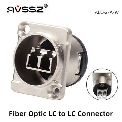 LC - LC SC - SC száloptikai kábel csatlakozódugó Forrasztás nélküli AVSSZ egymódusú csatlakozóaljzat szekrénybe szereléshez
