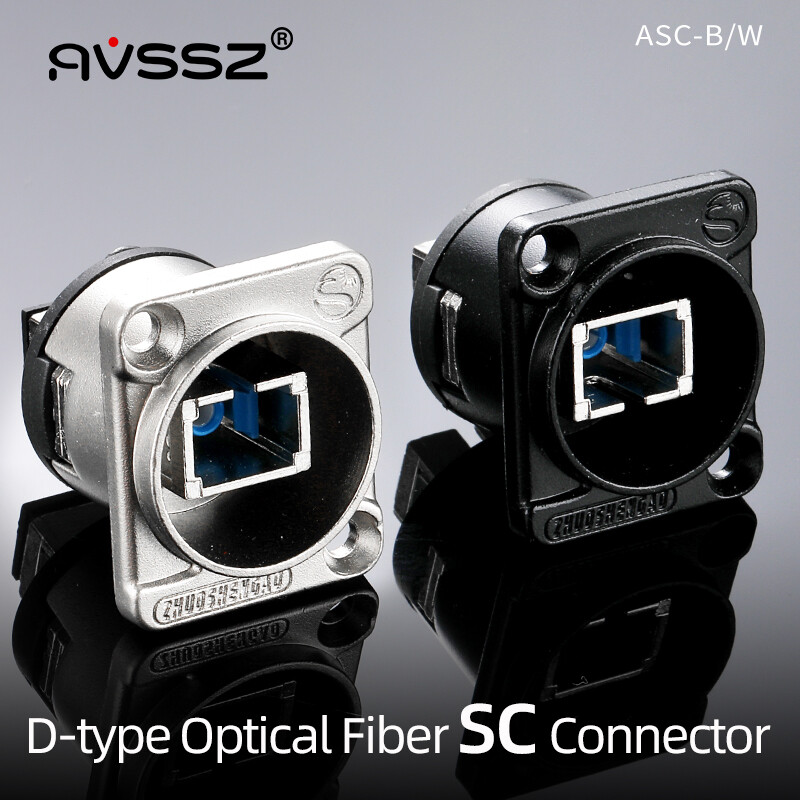 LC - LC SC - SC száloptikai kábel csatlakozódugó Forrasztás nélküli AVSSZ egymódusú csatlakozóaljzat szekrénybe szereléshez