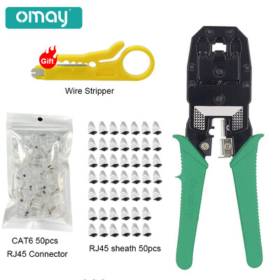 Eemaldamise pressimistangid CAT6 RJ45 pistikuga võrgukaabli klambritangid + professionaalne LAN võrgukaabli tester RJ11 RJ12 UTP