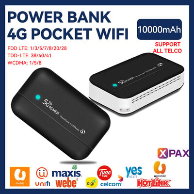 4G LTE mobiilne ruuter 10000 mAh USB-leviala kaasaskantav toitepank MiFi modem traadita leviala tasku koos SIM-kaardi pesaga kontori jaoks