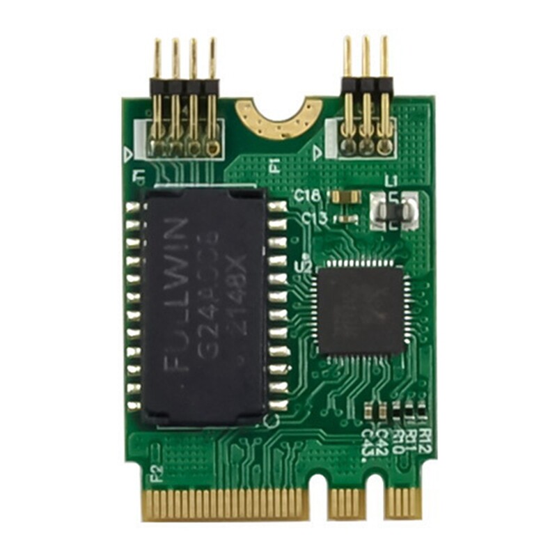 Placă de rețea Mini PCIE M.2 A+E la card Gigabit Ethernet RTL8111F Placă de rețea Ethernet RJ45 cu un singur port