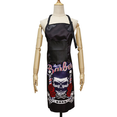 Αδιάβροχο ύφασμα κούρεμα Barber Polyester Cape Αντιστατικό σχέδιο Βαφή Μαλλιών Πανάκια Κομμωτηρίου Ποδιά κομμωτηρίου Προμήθειες κομμωτηρίου