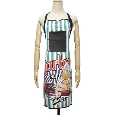 Αδιάβροχο ύφασμα κούρεμα Barber Polyester Cape Αντιστατικό σχέδιο Βαφή Μαλλιών Πανάκια Κομμωτηρίου Ποδιά κομμωτηρίου Προμήθειες κομμωτηρίου