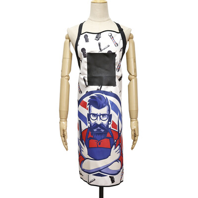 Αδιάβροχο ύφασμα κούρεμα Barber Polyester Cape Αντιστατικό σχέδιο Βαφή Μαλλιών Πανάκια Κομμωτηρίου Ποδιά κομμωτηρίου Προμήθειες κομμωτηρίου