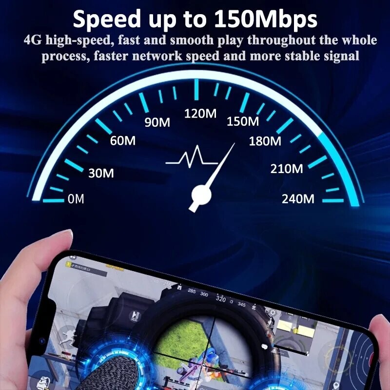 KuWFi 4G Wifi maršrutētājs 150Mbps bezvadu maršrutētājs ar SIM kartes slota modemu ārējo antenu WiFi tīklāju ar viedo LCD displeju
