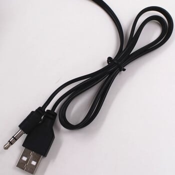 1 двойка мини компютърни високоговорители USB кабелни високоговорители Универсален стерео звук съраунд високоговорител за компютър лаптоп преносим компютър