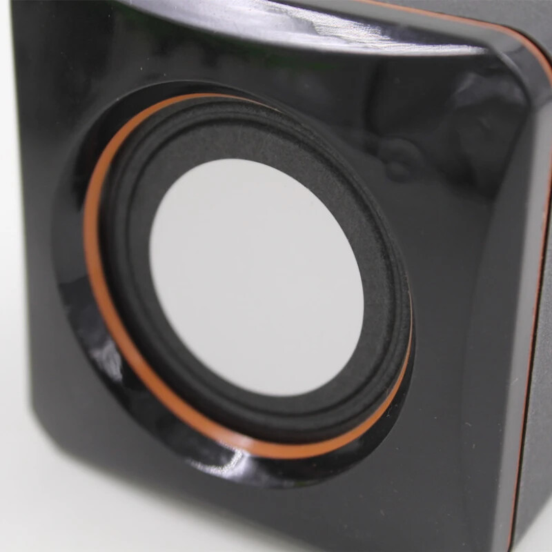 1 poros mini kompiuterio garsiakalbis USB laidinis garsiakalbis Universalus stereo erdvinio garso garsiakalbis, skirtas asmeniniam nešiojamam nešiojamajam kompiuteriui