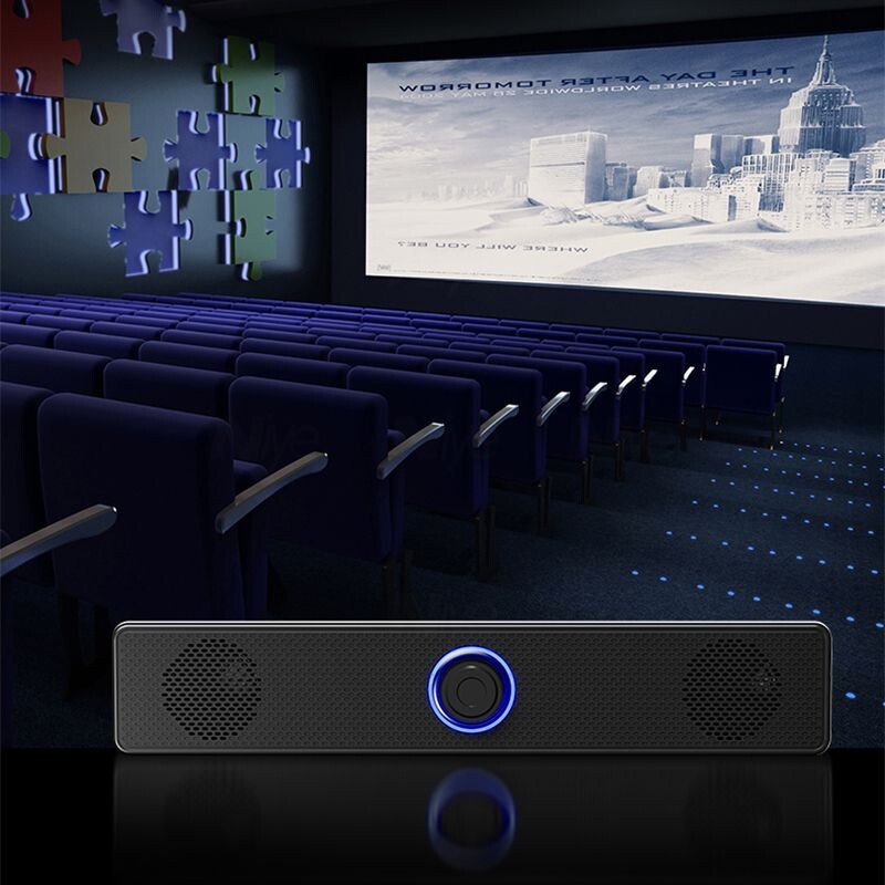 „Bluetooth“ kompiuterio garsiakalbiai, laidiniai erdvinio garso juosta, stereofoninis žemųjų dažnių garsiakalbis, skirtas staliniam nešiojamajam kompiuteriui, mini namų kino sistemai