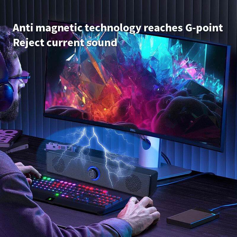 Μακριά επιτραπέζια διπλά ηχεία ενσύρματα 1002, ασύρματο Bluetooth 3511, με τροφοδοσία USB, AUX 3,5 mm, φώτα LED 3D στερεοφωνικό ηχείο τηλεόρασης για φορητό υπολογιστή