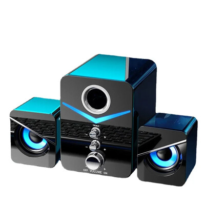 Система за домашно кино PC Bass Smart Subwoofer Bluetooth-съвместим високоговорител Преносими компютърни високоговорители Музикален бумбокс за настолен компютър