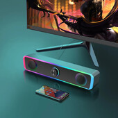 Bluetooth reproduktor 4D priestorový soundbar káblový počítačový reproduktor stereo subwoofer soundbar pre notebook PC kino TV Aux 3,5 mm