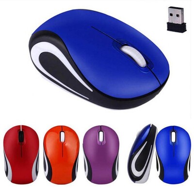 Bežični mini miš, dječje računalne igre, mali prijenosni miš, 1600 DPI, optički USB ergonomski USB miševi za prijenosno računalo, poklon, vruća rasprodaja