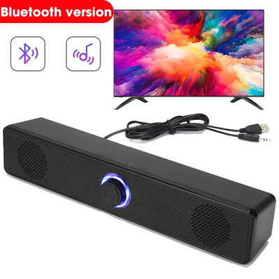 Nauja namų kino teatro garso sistema „Bluetooth“ garsiakalbis 4D erdvinio garso juosta Kompiuteris televizoriui Muzikos dėžutė Žemųjų dažnių garsiakalbis Stereo stalinis nešiojamasis kompiuteris