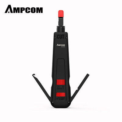 Punch Down tööriist, AMPCOM 110 tüüpi multifunktsionaalne võrgukaabli tööriist kahe labaga telefoni löökterminali sisestamise tööriistad