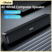 4D káblový počítačový reproduktorový panel, stereo zvukový subwoofer pre Macbook, notebook, hudobný prehrávač, PC soundbar, reproduktor