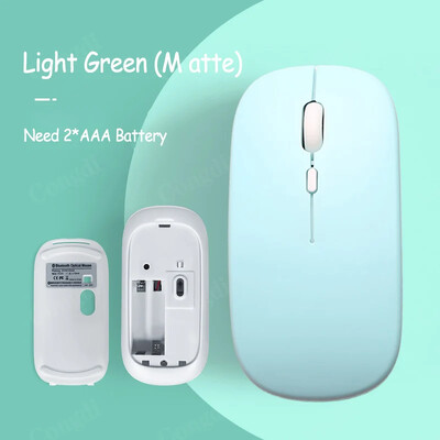 Ποντίκι συμβατό με Bluetooth για φορητό υπολογιστή iPad Air Pro Tablet PC Ασύρματο ποντίκι Αθόρυβο ποντίκι υπολογιστή Φορητό ποντίκι εργασίας για παιχνίδια