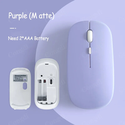 Ποντίκι συμβατό με Bluetooth για φορητό υπολογιστή iPad Air Pro Tablet PC Ασύρματο ποντίκι Αθόρυβο ποντίκι υπολογιστή Φορητό ποντίκι εργασίας για παιχνίδια