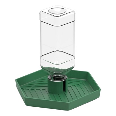 50JC Сваляща се купа за хранене с вода за брадати дракони Влечуги Диспенсер за вода Автоматична хранилка за вода за влечуги