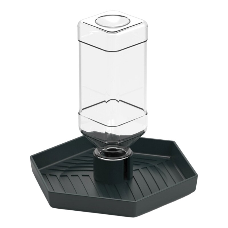 50JC Сваляща се купа за хранене с вода за брадати дракони Влечуги Диспенсер за вода Автоматична хранилка за вода за влечуги