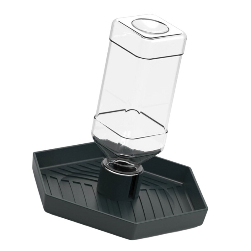 50JC Сваляща се купа за хранене с вода за брадати дракони Влечуги Диспенсер за вода Автоматична хранилка за вода за влечуги