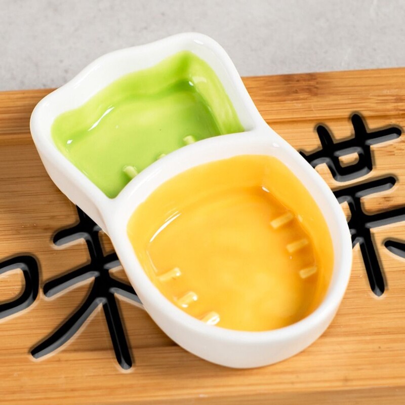 Új kerámia hörcsög etető tál szív alakú sárgarépa alakú ételtál kis állatok aranyos etető tál gerbil