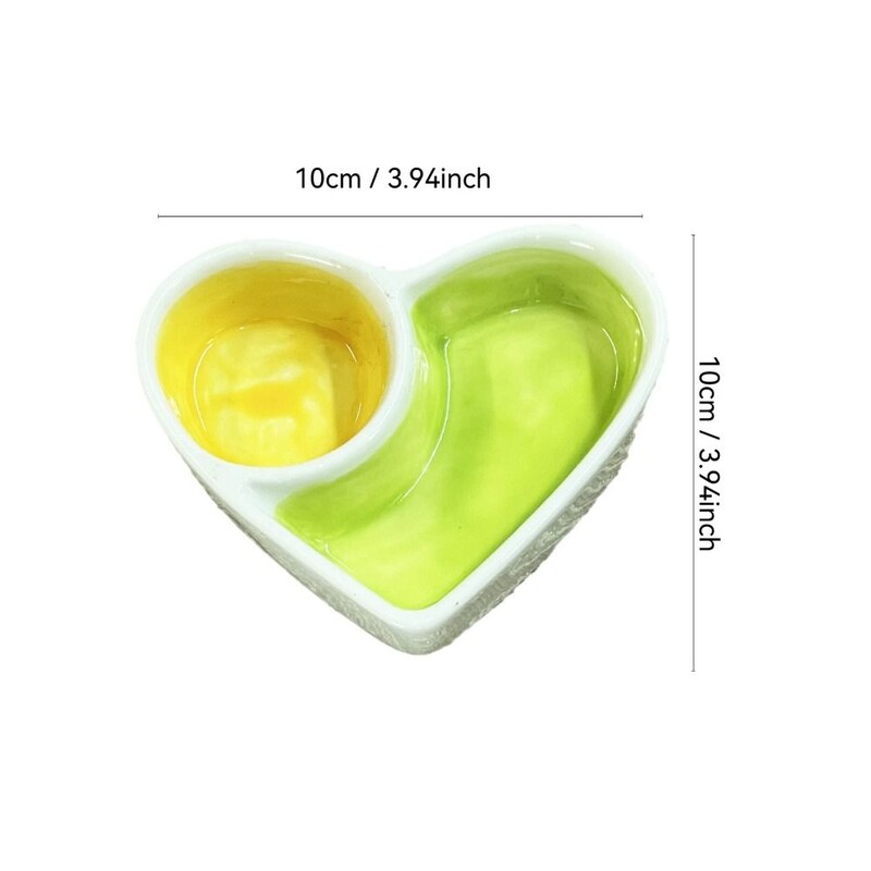 Új kerámia hörcsög etető tál szív alakú sárgarépa alakú ételtál kis állatok aranyos etető tál gerbil