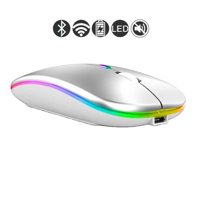 Ποντίκι Bluetooth για APPle MacBook Air Pro Retina 11 12 13 15 16 mac book Ασύρματο ποντίκι Επαναφορτιζόμενο ποντίκι παιχνιδιών σε σίγαση