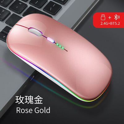 Ποντίκι Bluetooth για APPle MacBook Air Pro Retina 11 12 13 15 16 mac book Ασύρματο ποντίκι Επαναφορτιζόμενο ποντίκι παιχνιδιών σε σίγαση
