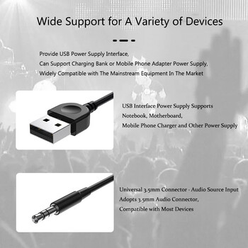 Desktop 2.0 Notebook Mini Audio USB Active Home Πολυμέσα Κινητό τηλέφωνο Υπολογιστής Ψηφιακό ηχείο