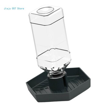 Pet Reptiles Waterer Automatic Water Dispenser for Terrariums and Habitats Bottle Water Drinking Bowl for Lizards C9GA