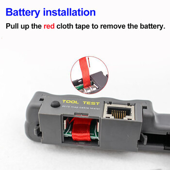 RJ45 Καλώδιο Δικτύου Crimper 8P6P4P Tripurpose Tester Ratchet Tool Squeeze Crimping Wire Network Pences