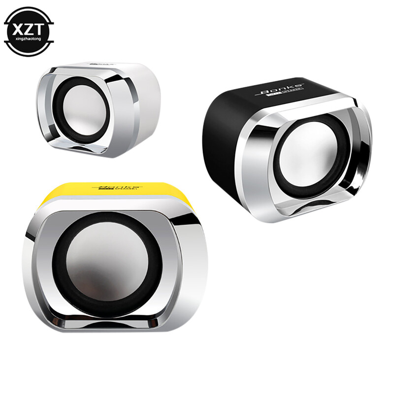 2 tk Mini Audio Multimeedia Heli Mobiiltelefon Sülearvuti Lauaarvuti Kaasaskantavad lauaarvuti Heli kõlarid