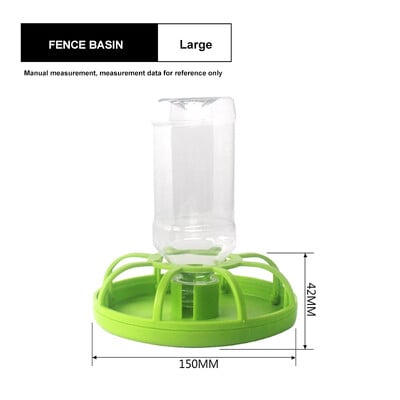 Dozator automat de apă cu șenile Gard creativ pentru bazin de apă Hrănitor pe șenile țestoasă șopârlă bazin de alimentare pentru bazin de alimentare cu gard