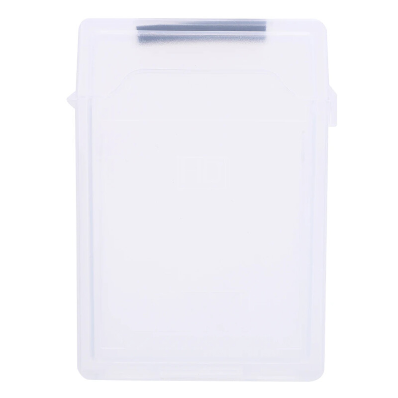 2,5-tolline HDD SSD kaitseümbris plastikust niiskuskindel kõvaketta ketta kaitsekarp Tolmukindel 2,5-tolline kõvaketta salvestuskarp