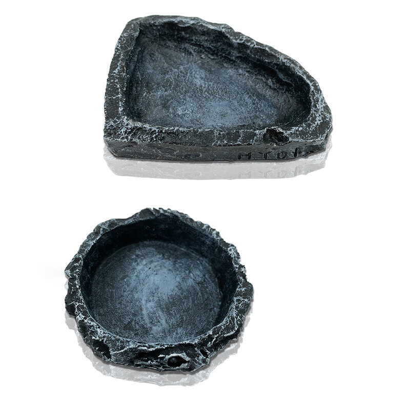 2 DB hüllőetető, hüllő víz- és etetőtálak, terraium tál etetőtál leopárdgekkó, kaméleon, gyíkok számára