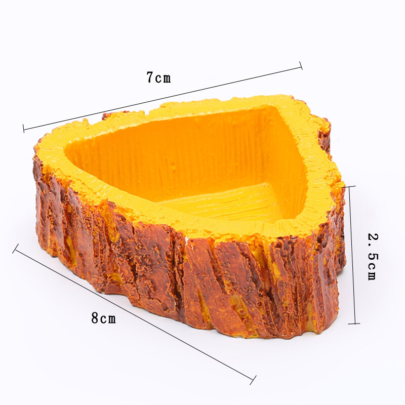 Pribor za hranjenje Ukrasna posuda za gmazove Posuda za vodu Vodozemci Terarijumi Držač pladanj