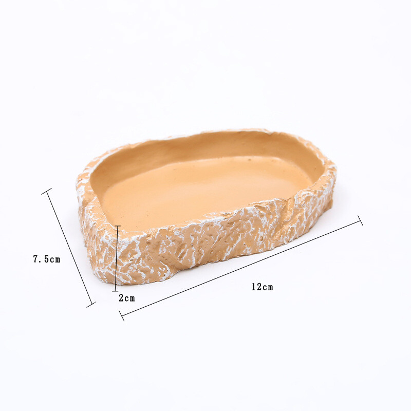 Hranilica za kućne ljubimce Posuda za guzanje Posuda za hranjenje kućnih ljubimaca Smola Neotrovna posuda za hranu Posuda za vodu Reptil Kornjača Škorpion Gušter Alat za zdjelu za rakove