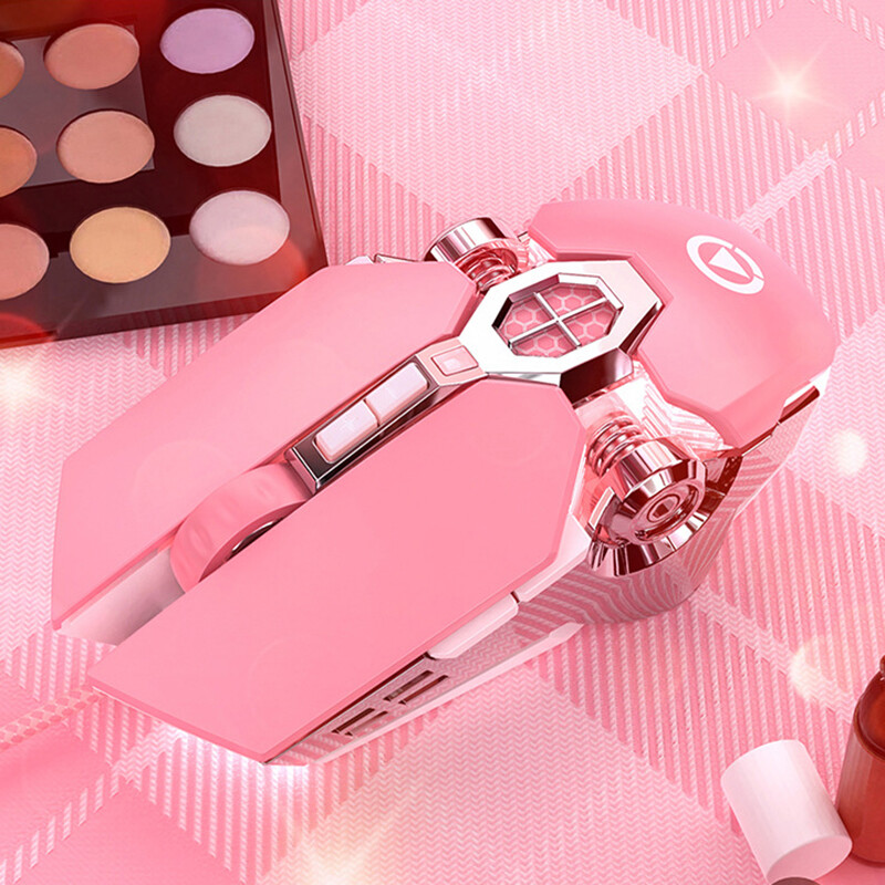 Ενσύρματο αθόρυβο ποντίκι παιχνιδιού 3200DPI LED με οπίσθιο φωτισμό USB Οπτικό εργονομικό ενσύρματο ποντίκι PC Gamer Ποντίκι υπολογιστή για παιχνίδια φορητού υπολογιστή