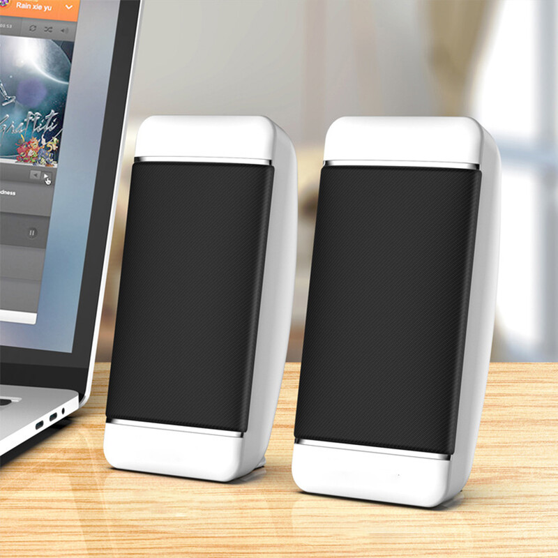 Kaasaskantavad arvutikõlarid, USB-toitega lauaarvuti kõlarid stereoheliga, stereokõlarid sülearvuti sülearvuti jaoks
