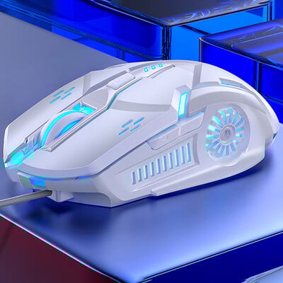 Visų rūšių pelės pelės X5 G21 juodos baltos pelės Laidinė pelė 4800DPI 2400DPI 1600DPI atsitiktinių žaidimų pelė
