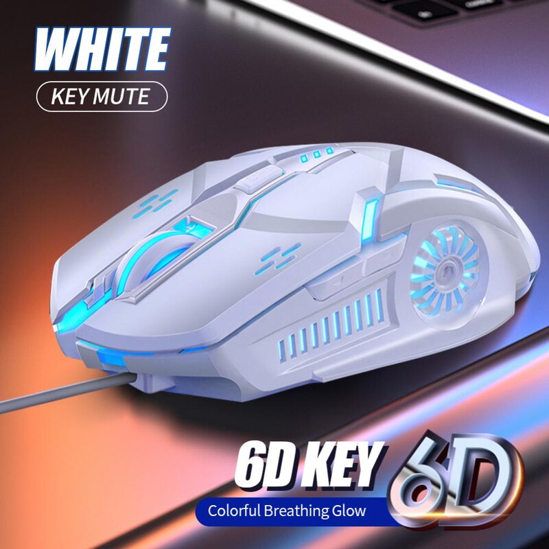 Visų rūšių pelės pelės X5 G21 juodos baltos pelės Laidinė pelė 4800DPI 2400DPI 1600DPI atsitiktinių žaidimų pelė