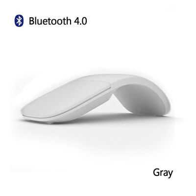 Bluetooth 4.0 ασύρματο ποντίκι 1600 DPI Αναδιπλούμενο τόξο αφής Mause Πτυσσόμενα εξαιρετικά λεπτά ποντίκια σίγασης για χρήση γραφείου Surfacebook