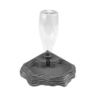 LXAF Automatic Reptile Feeder Waterer Tortoise Drinker Water Bowl Μικρό Ζώο Dispenser Terrarium Γωνιακό πιάτο για σαύρα