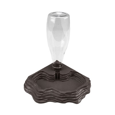 LXAF Automatic Reptile Feeder Waterer Tortoise Drinker Water Bowl Μικρό Ζώο Dispenser Terrarium Γωνιακό πιάτο για σαύρα