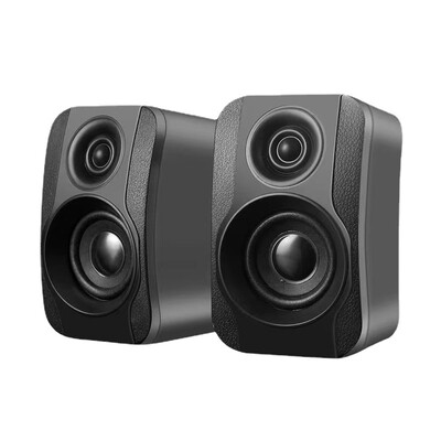 Domáci káblový subwoofer, zvuk pre stolné hry, napájaný z USB, 3,5 mm audio rozhranie, 3D priestorový zvuk, multimediálne reproduktory na úrovni kina pre počítač